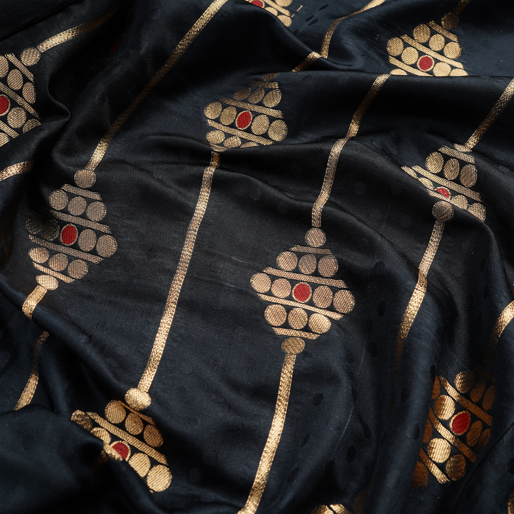 Sidr Double Lining Satin with Border