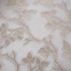 Arjhan – Pure Leaves Jaal White Sheesha Silk - Zahra Maham