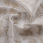 Arjhan – Pure Leaves Jaal White Sheesha Silk - Zahra Maham