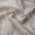 Arjhan – Pure Leaves Jaal White Sheesha Silk - Zahra Maham