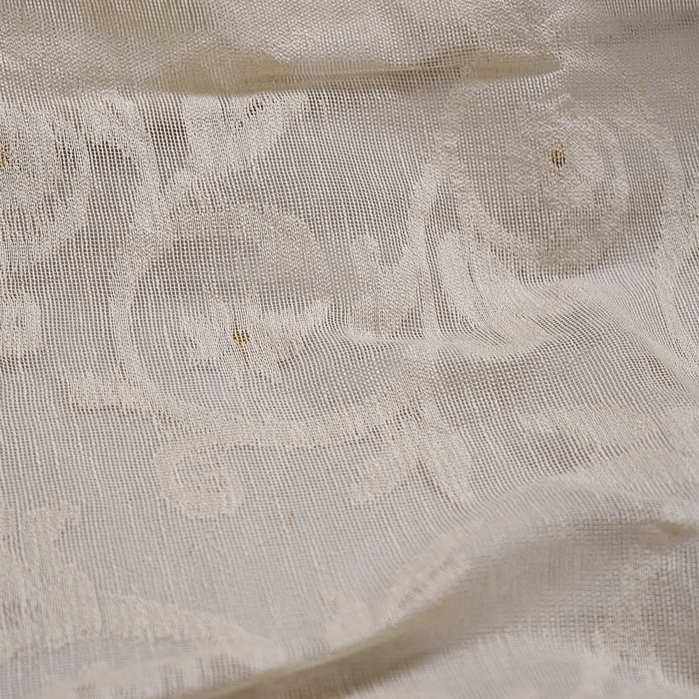 Shabnam Gul — Pure Khaddi Spun Silk Net