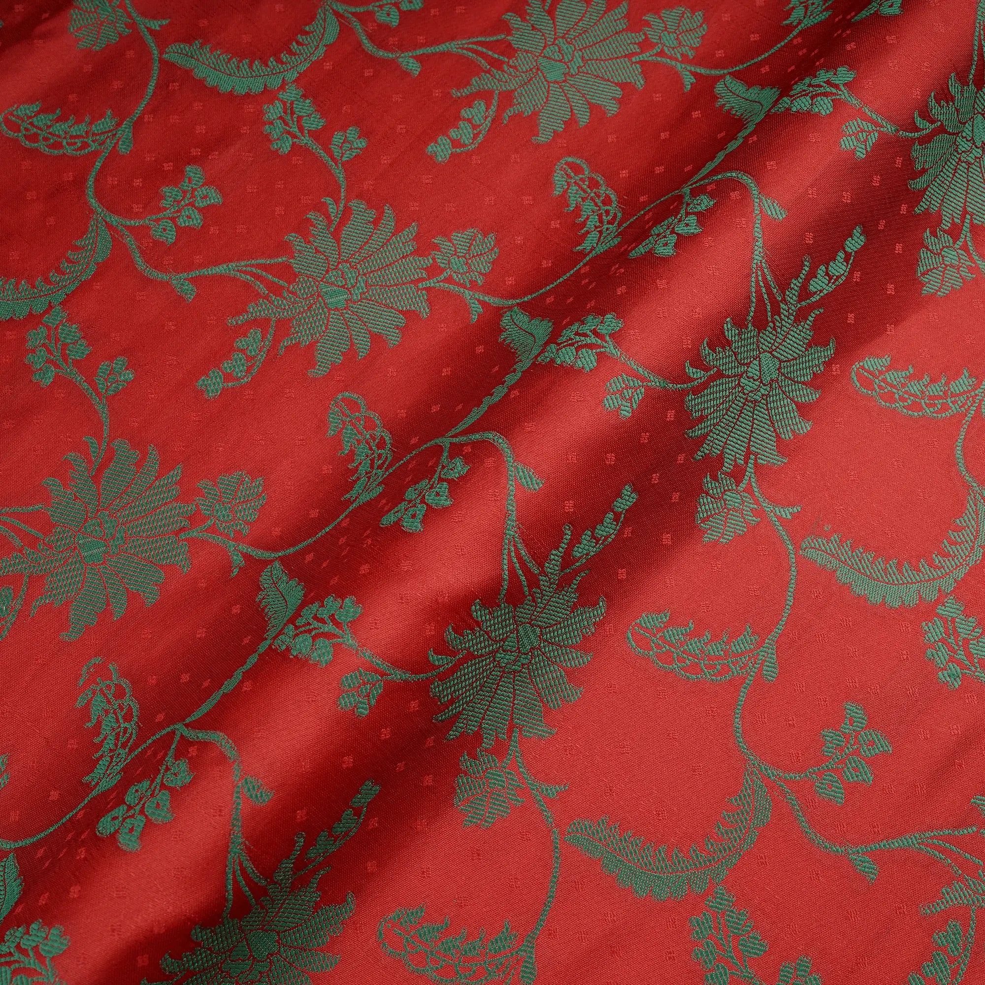 Naqsh-e-Hina – Satin Self Jamawar Jaal::Zahra Maham