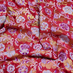 Musaffa Pure Chiffon Floral Jaal Kamkhwab