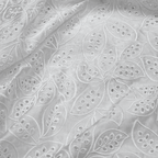 AynaLuxe – Embroidered Sheesha Silk Fabric - Zahra Maham
