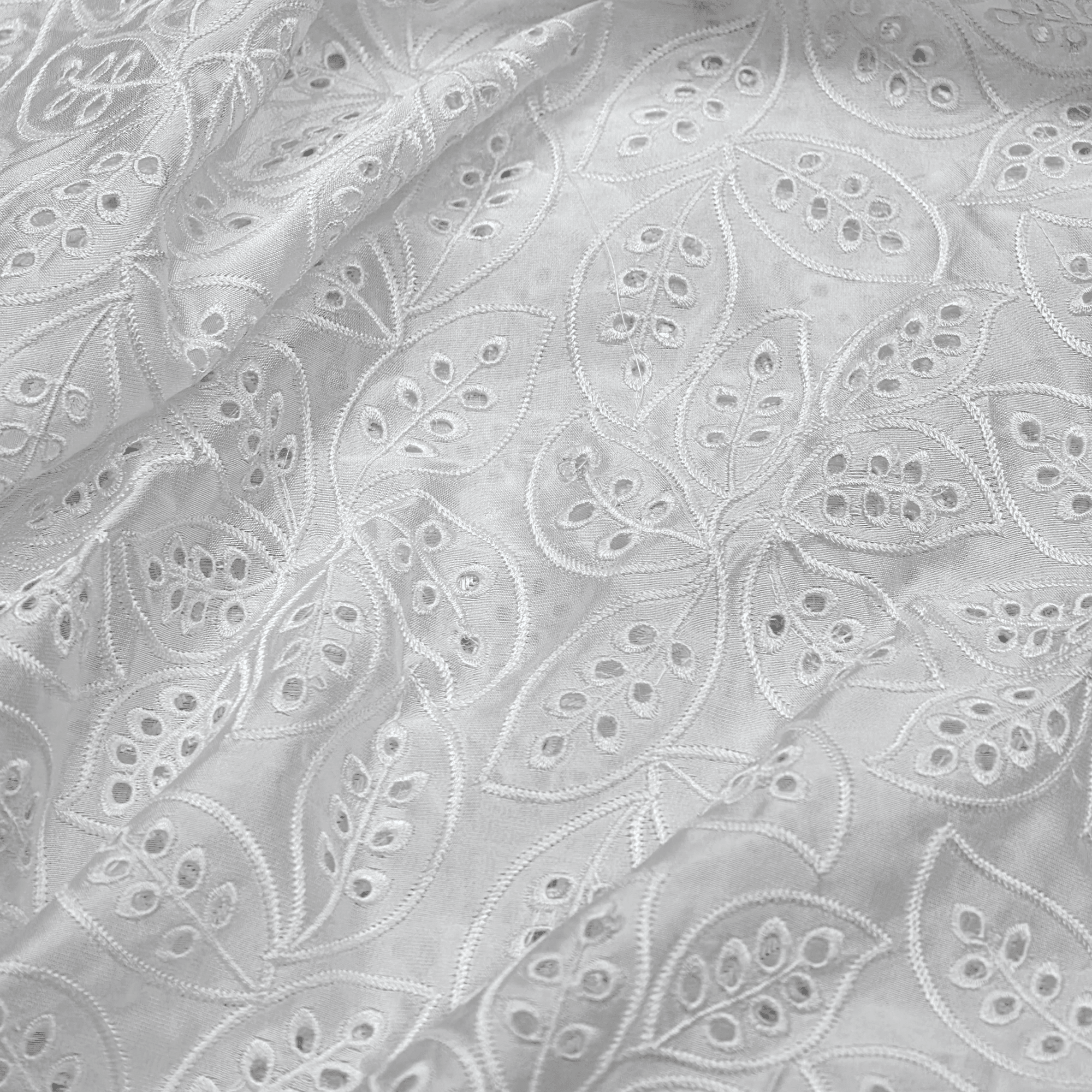 AynaLuxe – Embroidered Sheesha Silk Fabric - Zahra Maham