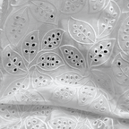 AynaLuxe – Embroidered Sheesha Silk Fabric - Zahra Maham