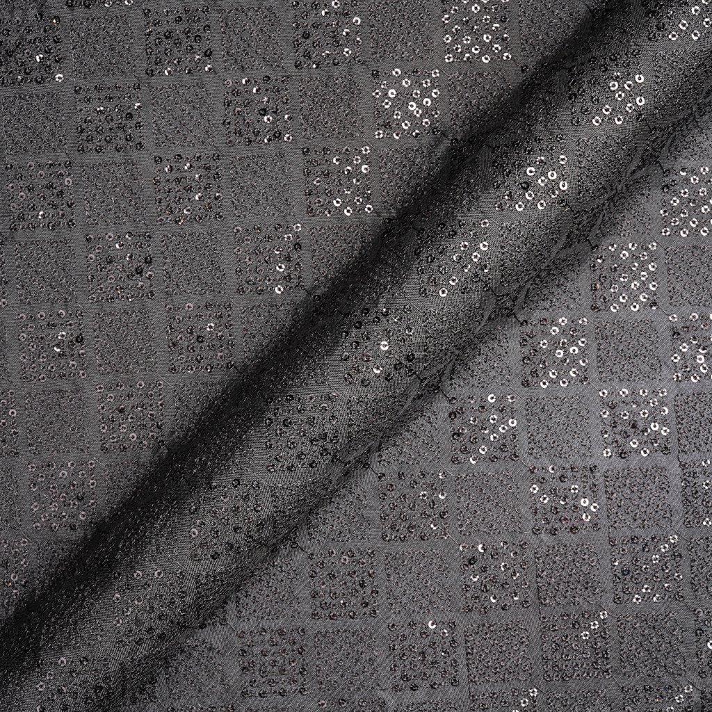 ZarSitara – PK Raw Silk Embroidery Fabric with Sitara Work