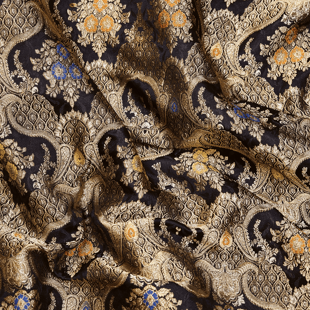 Baad-e-Gulshan – Pure Katan Satin - Zahra Maham