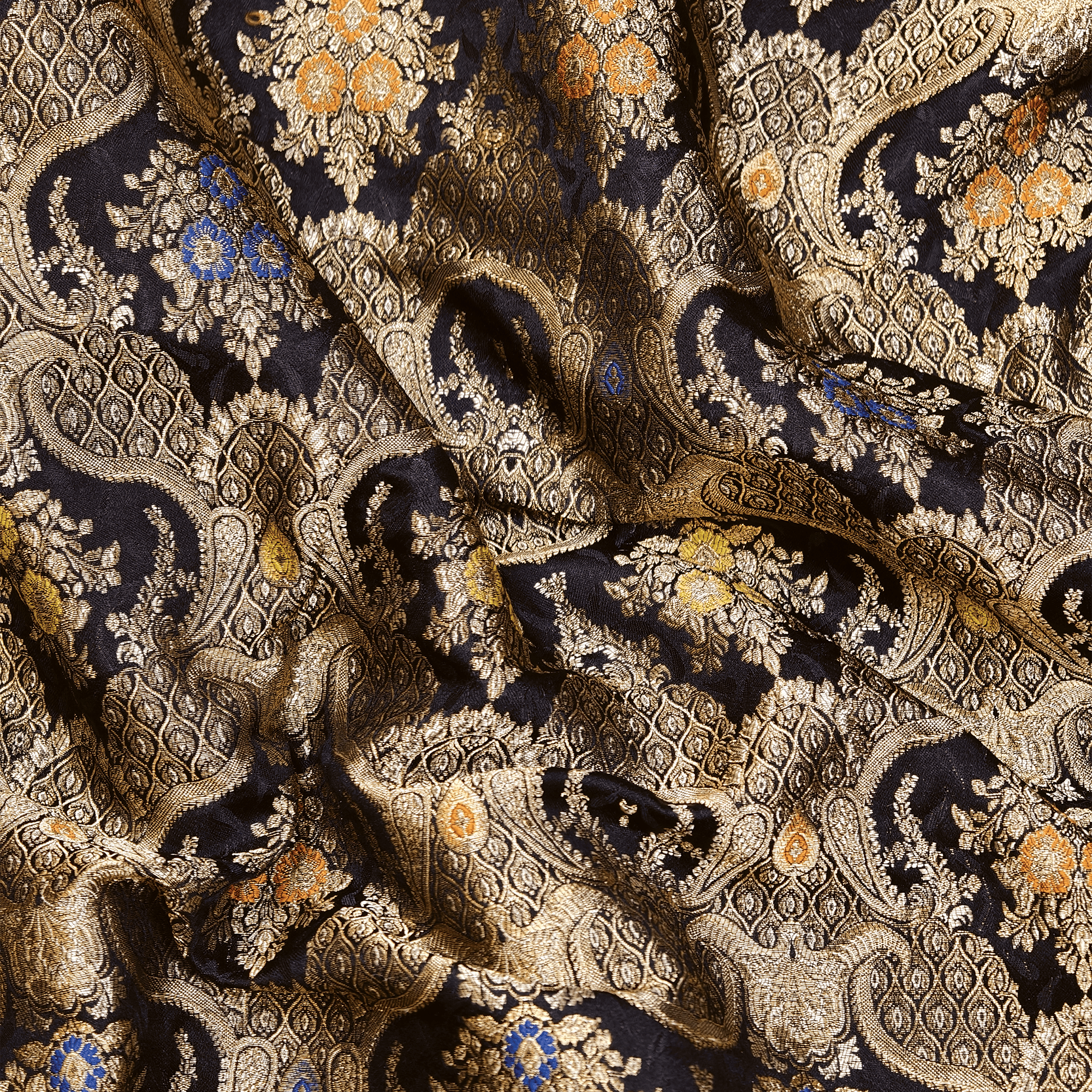 Baad-e-Gulshan – Pure Katan Satin - Zahra Maham