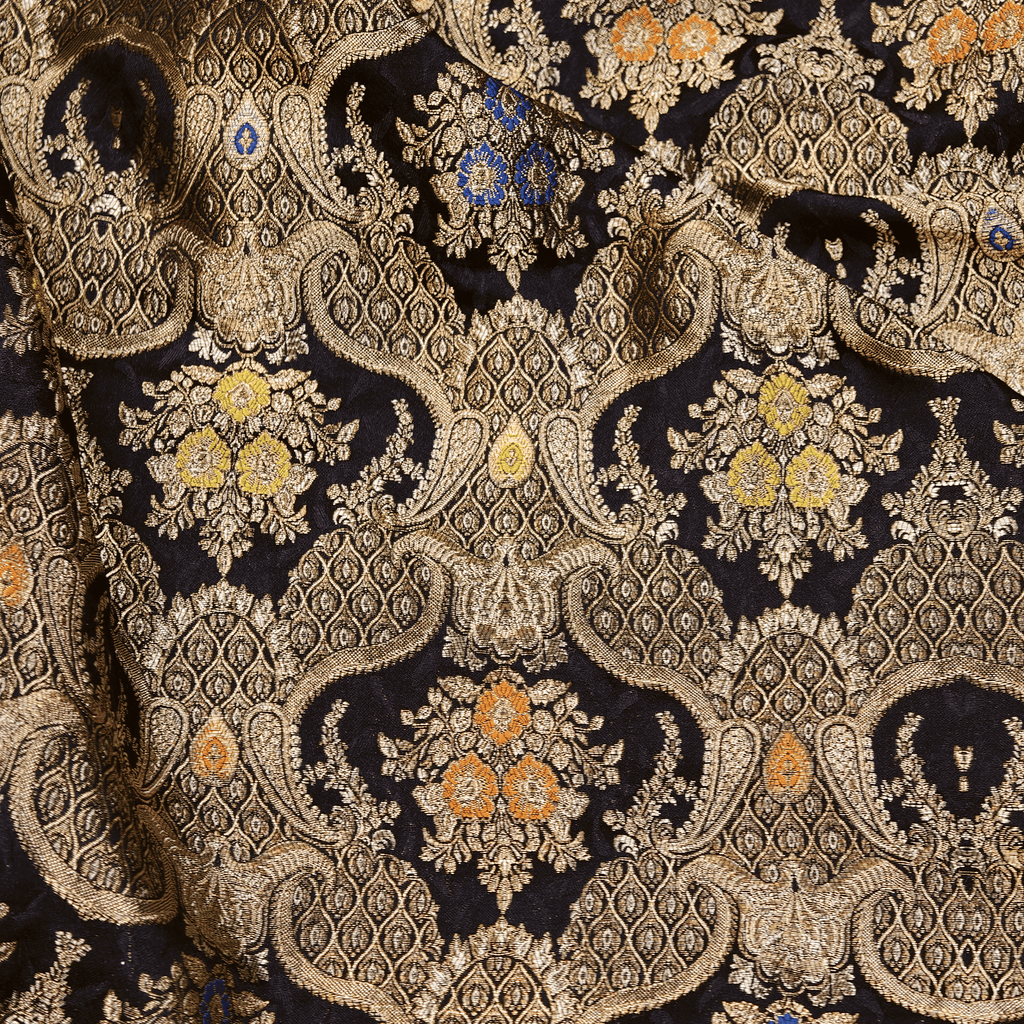 Baad-e-Gulshan – Pure Katan Satin - Zahra Maham