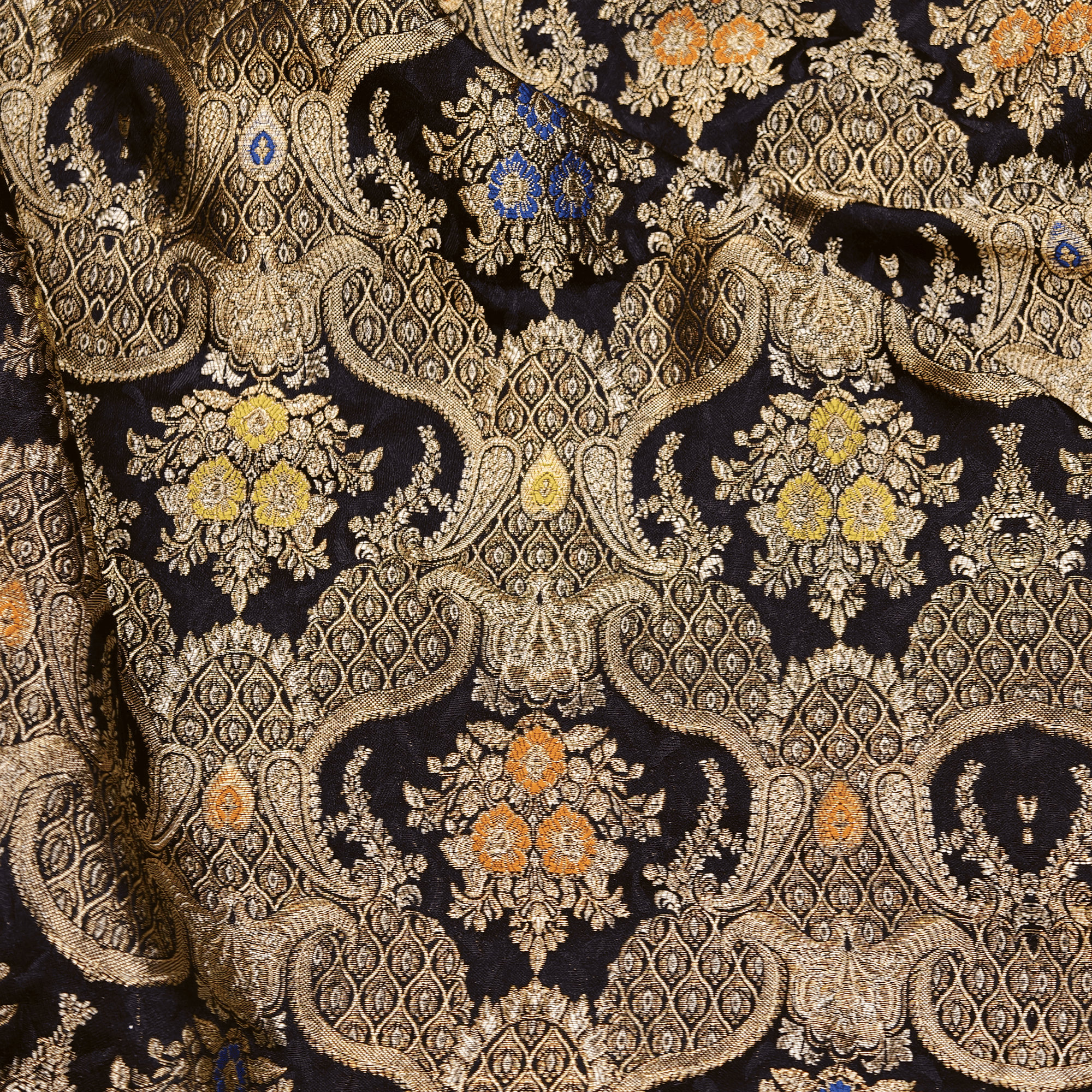 Baad-e-Gulshan – Pure Katan Satin - Zahra Maham
