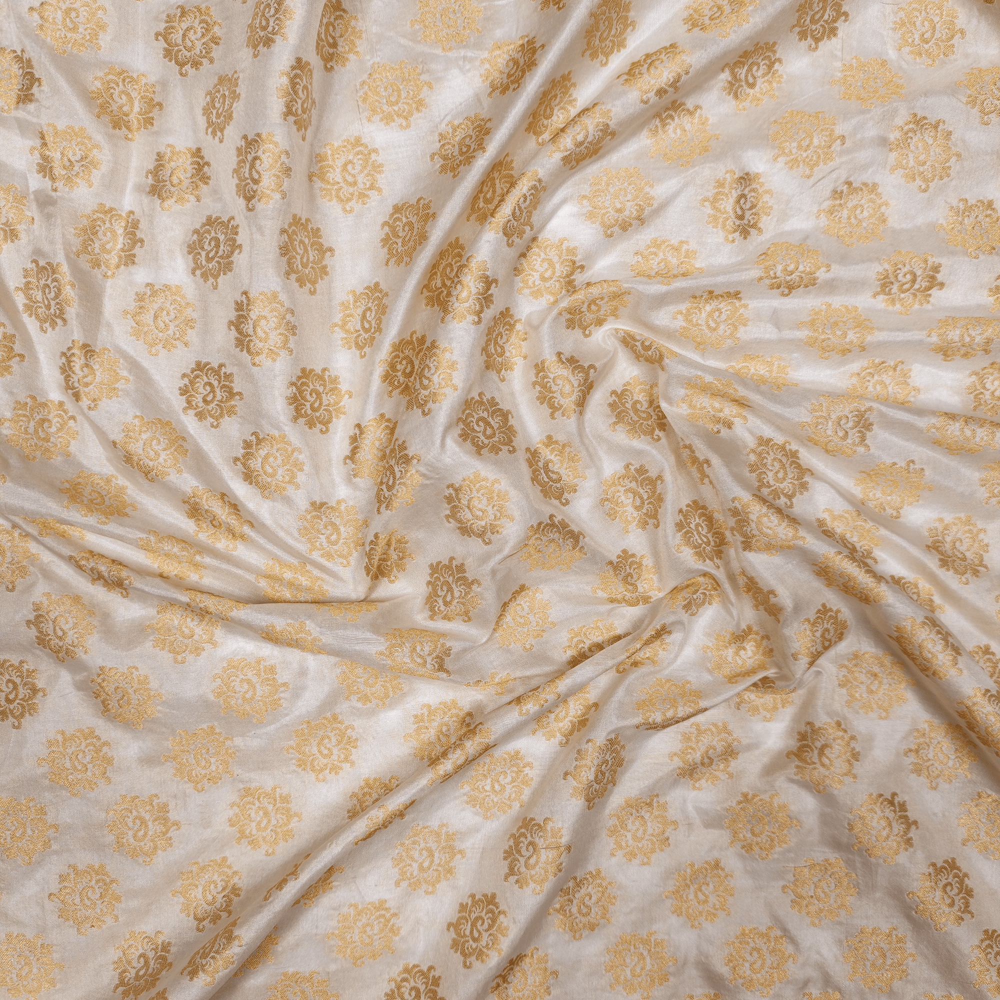 Baarish — Pure Katan Silk with Floral Carry Bunch - Zahra Maham