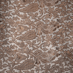 Bahaar-e-Dilnashi – Pure Satin Kundan Jamawar (Two-Tone | Floral Jaal | 3-Color Thread | Zari) - Zahra Maham