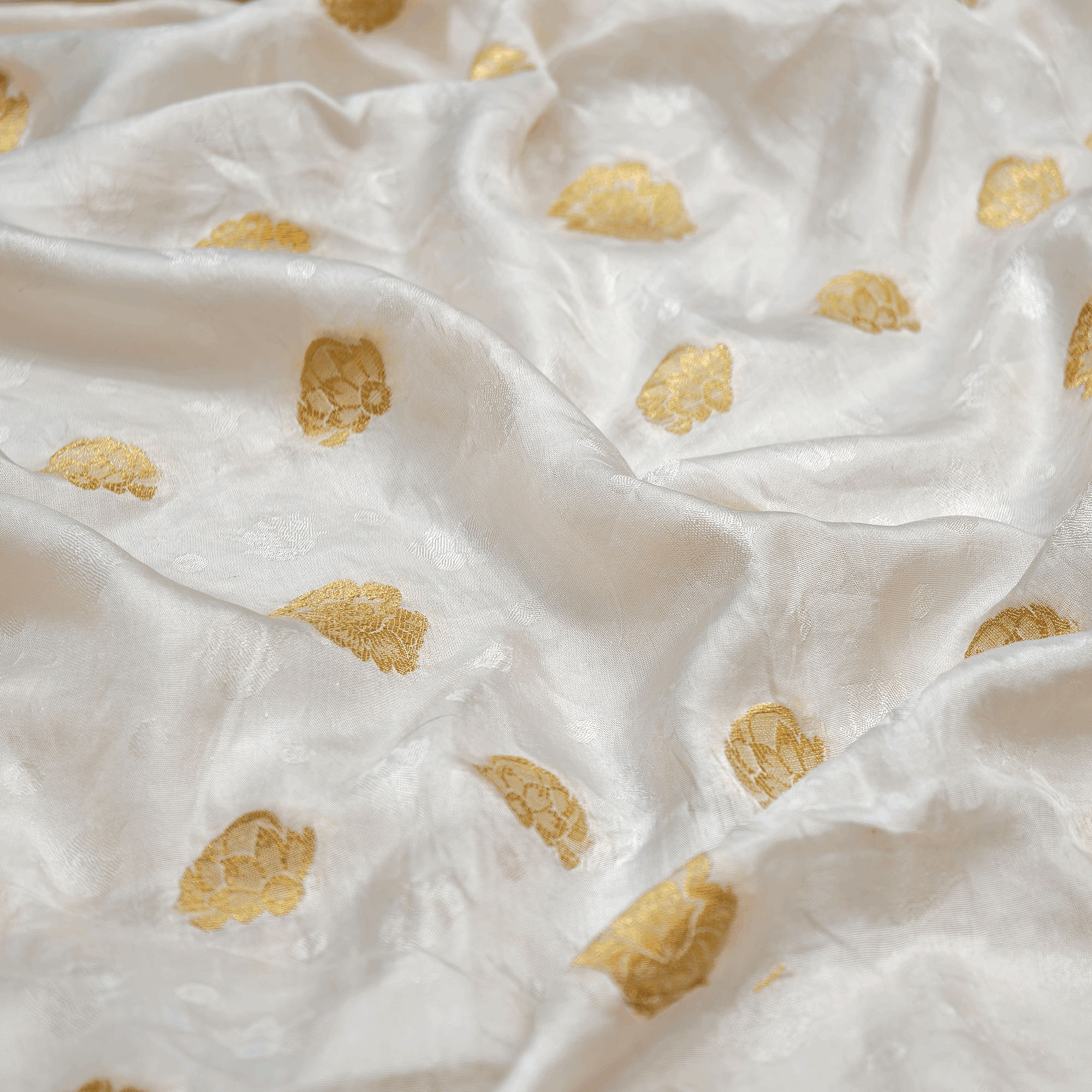 Blanc Gul — Pure Katan Self Silk (2.5 Yards) - Zahra Maham