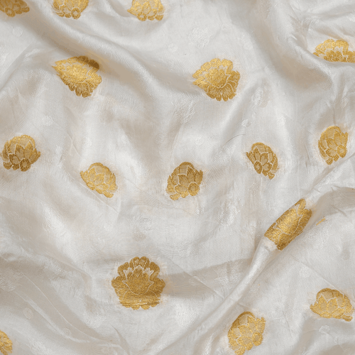 Blanc Gul — Pure Katan Self Silk (2.5 Yards) - Zahra Maham
