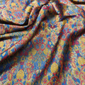 Zar-e-Sultanat – Satin Jamawar Kamkhwab with Mughal Art Borders
