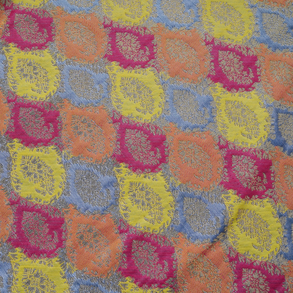 Candy Jamawar Satin Zarbaft - Zahra Maham
