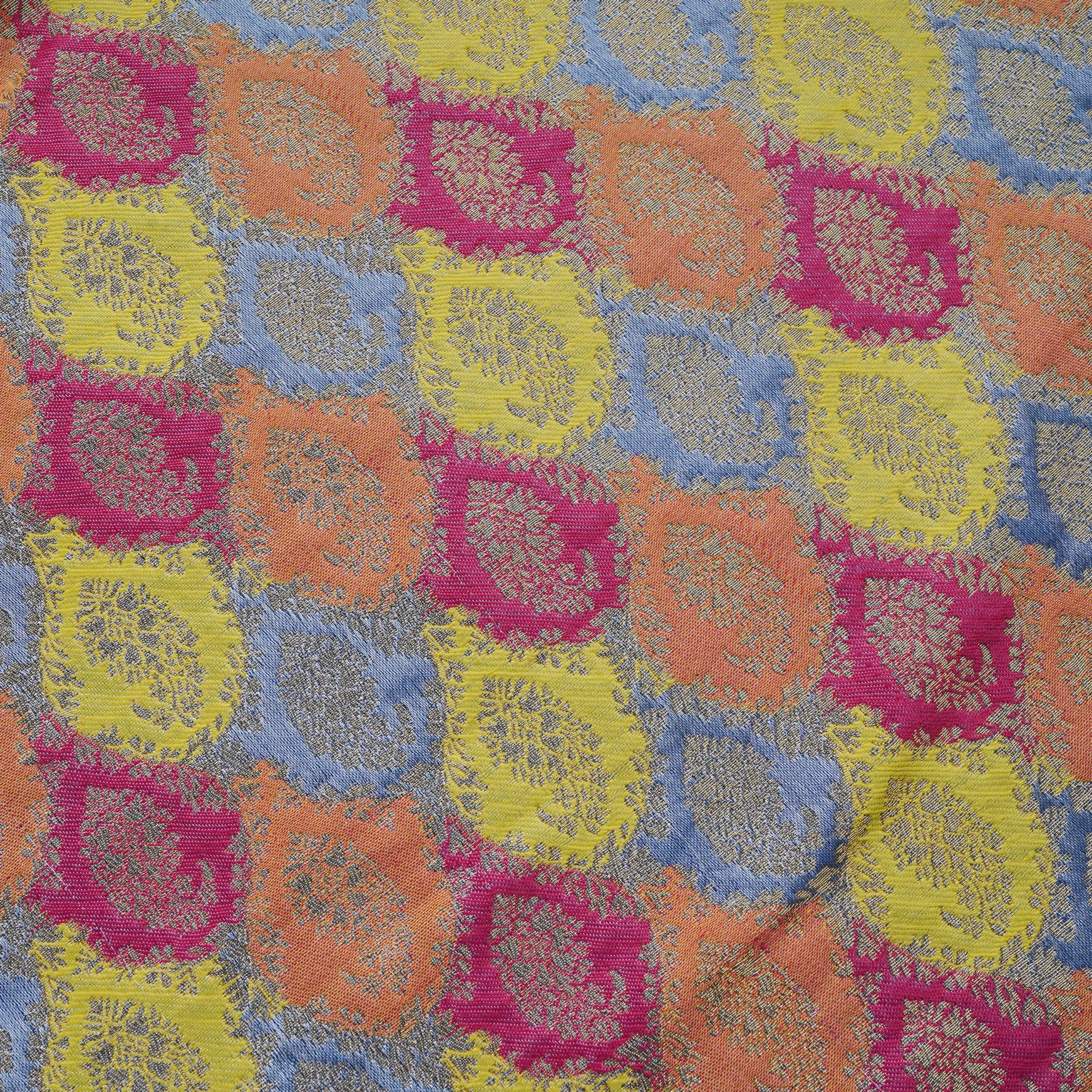 Candy Jamawar Satin Zarbaft - Zahra Maham
