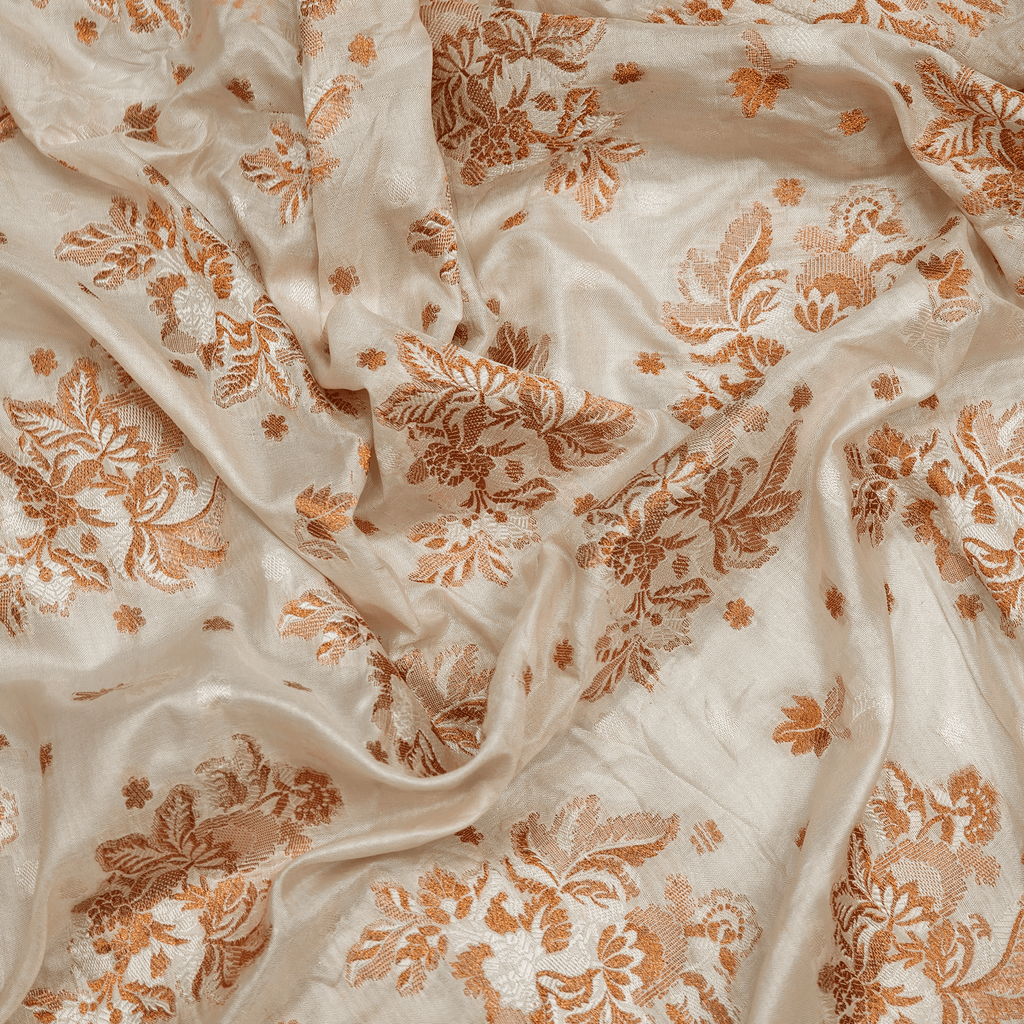 Cuivre Gul — Pure Katan Silk (2.75 Yards) - Zahra Maham