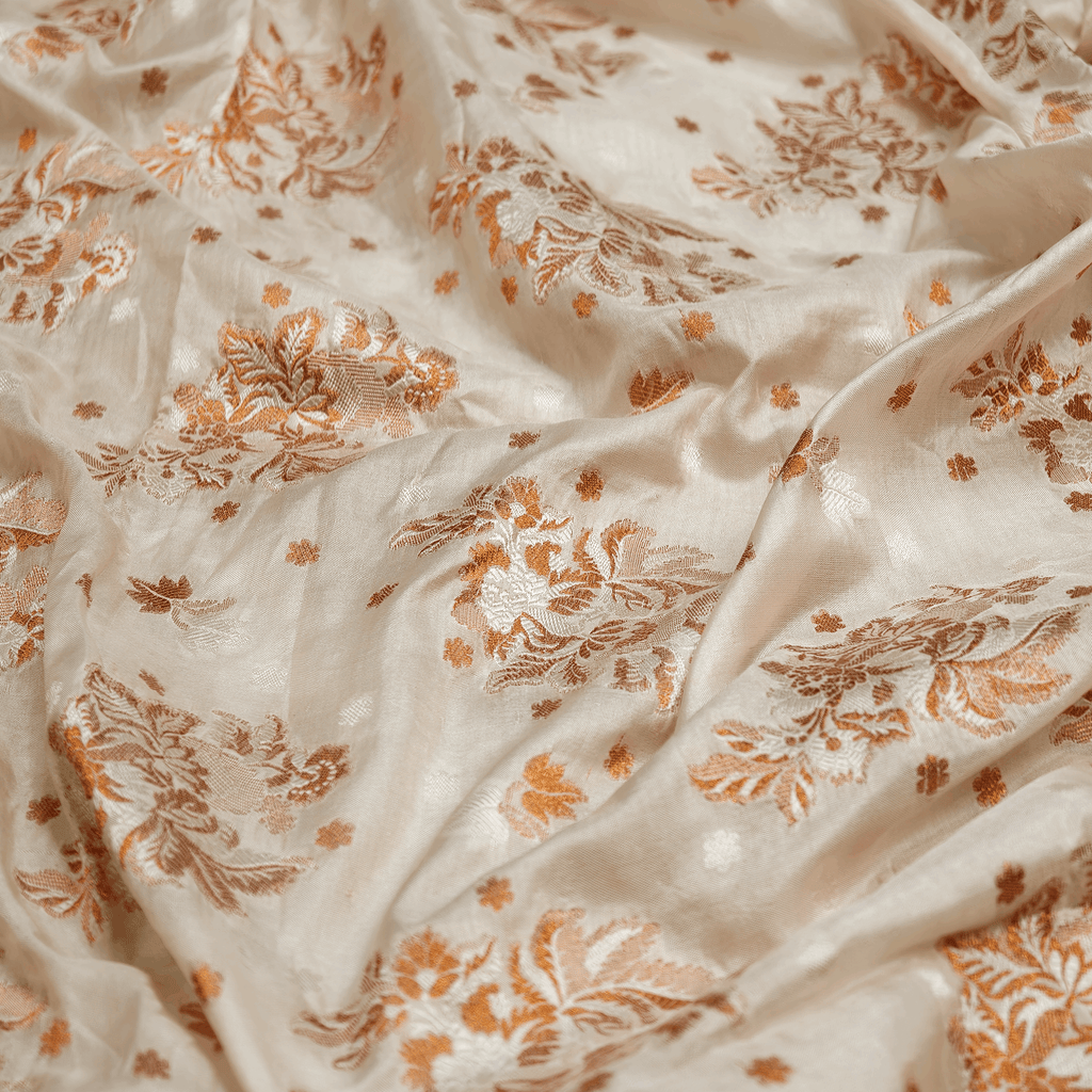 Cuivre Gul — Pure Katan Silk (2.75 Yards) - Zahra Maham