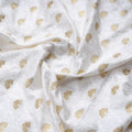 Morwarid – Pure Katan Satin Jamawar Peacock Buti::Zahra Maham