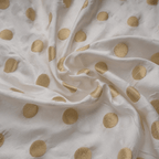 Daaira-e-Noor – Pure Katan Jamawar Satin with Circular Zari Motifs - Zahra Maham