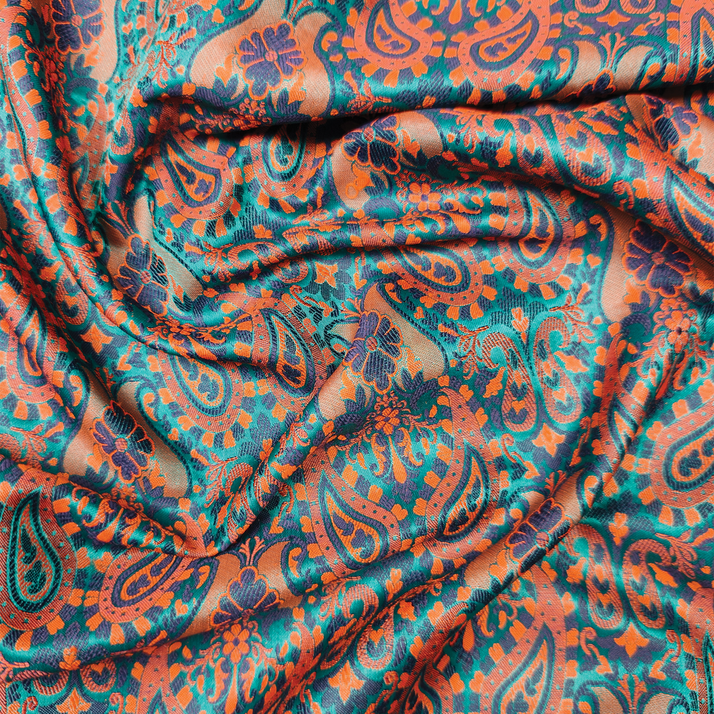 Dilkush Jamawar Satin Tehra - Zahra Maham