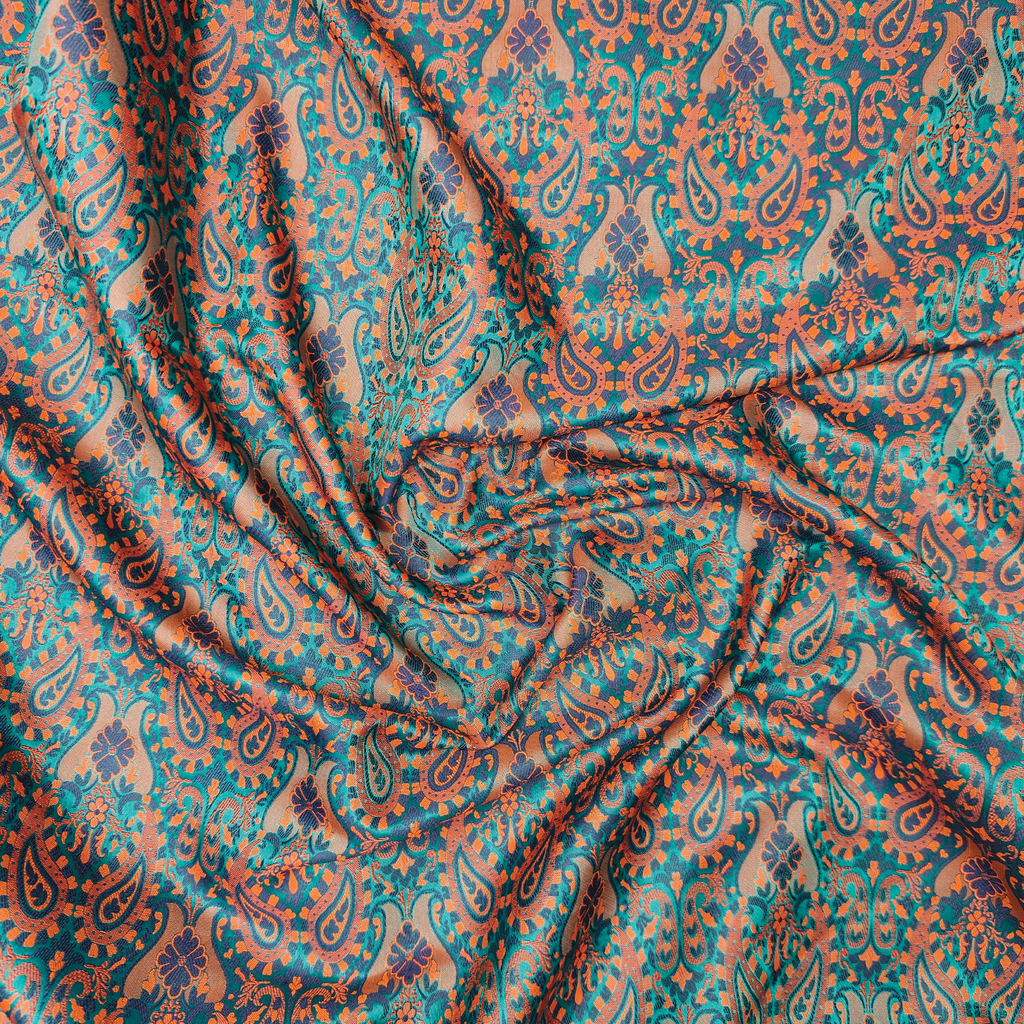 Dilkush Jamawar Satin Tehra