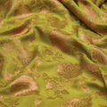 Zard Gulab Mehnai — Pure Katan Chiffon (4 Yards)