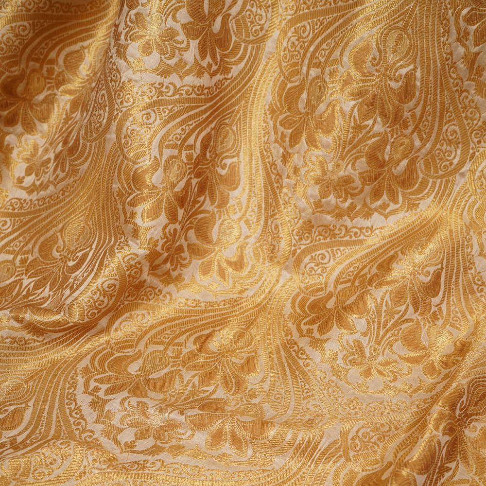 Sayl-e-Zar — Pure Katan Atlas Shawl