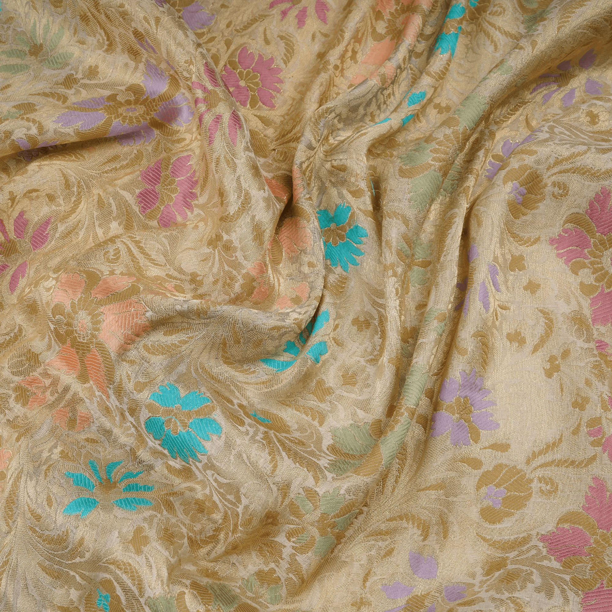 Fareen – Pure Masoori Atlas (Multi Floral) - Zahra Maham