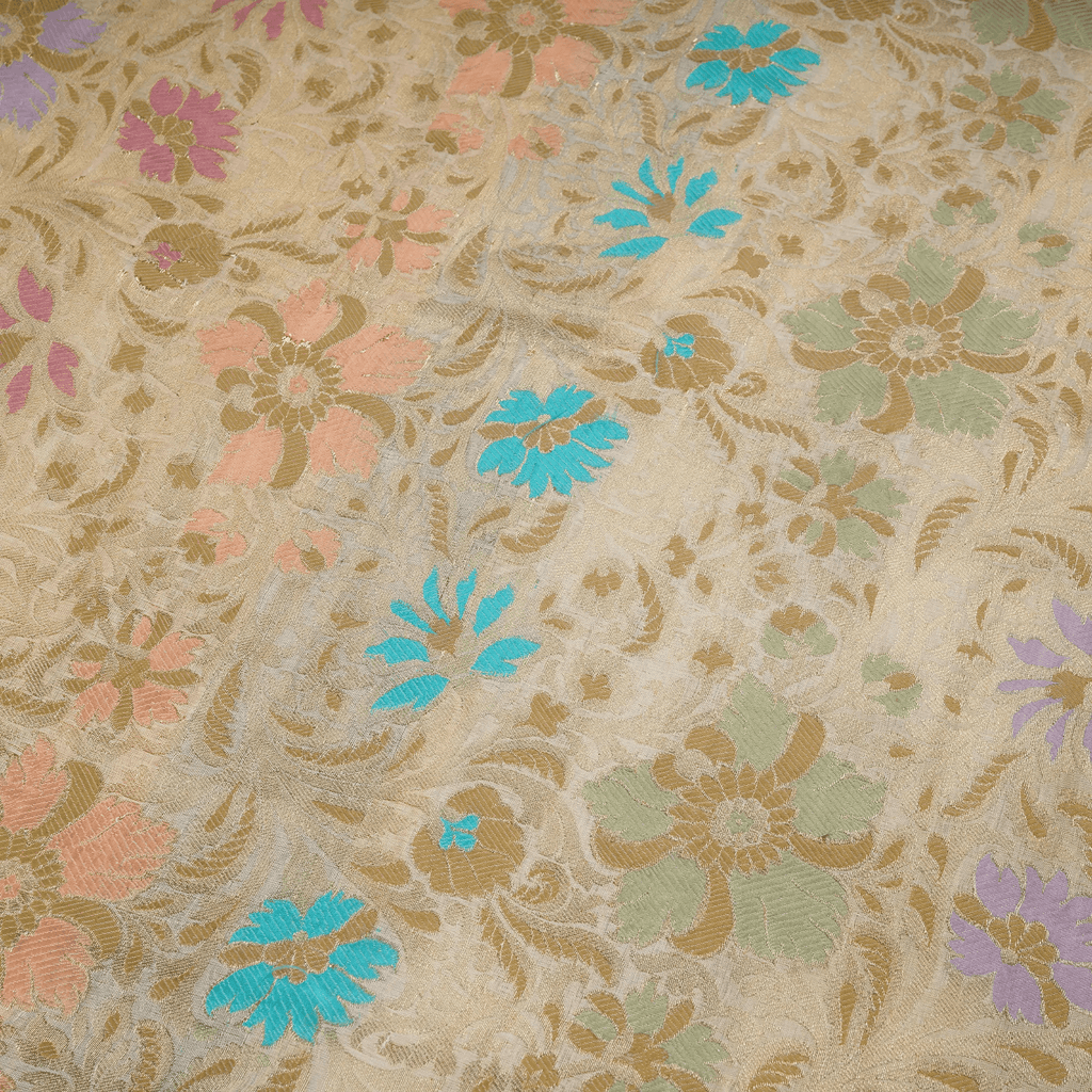 Fareen – Pure Masoori Atlas (Multi Floral) - Zahra Maham