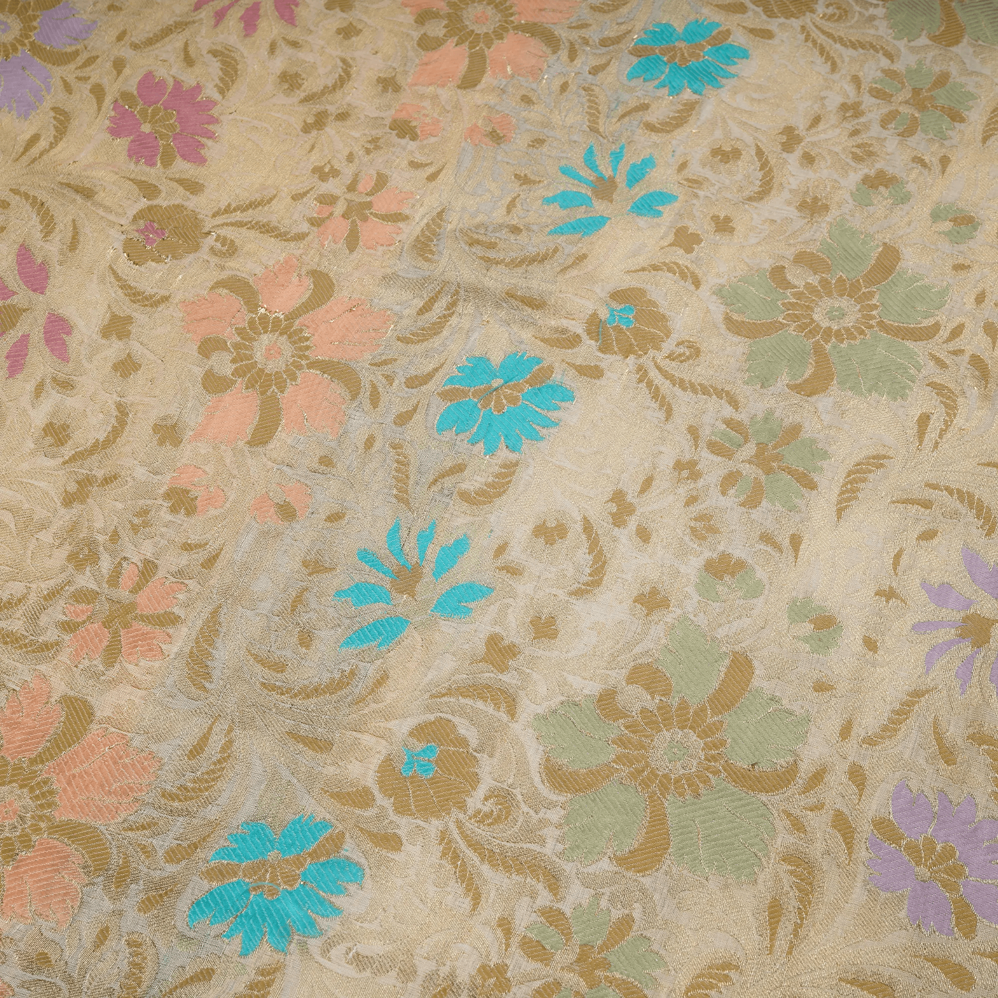 Fareen – Pure Masoori Atlas (Multi Floral) - Zahra Maham