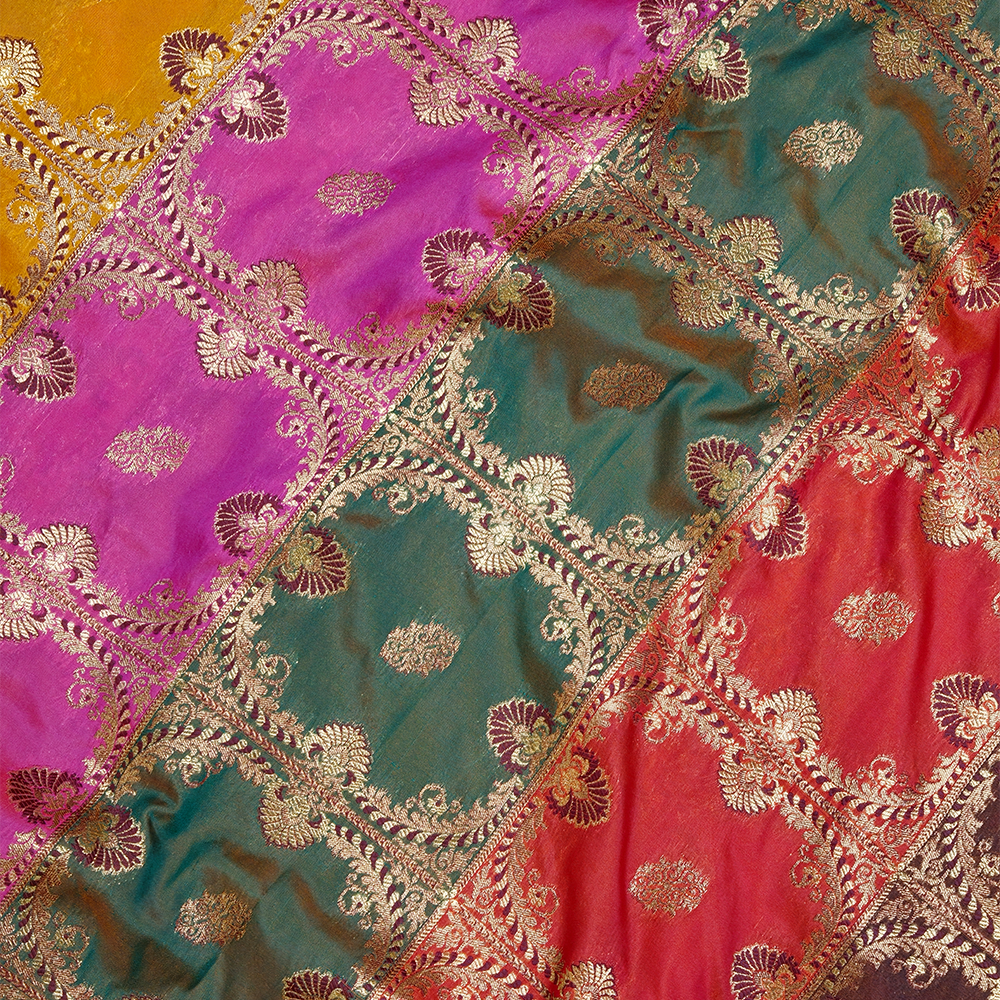 Rang-e-Vitrail – Multicolor Diamond Mosaic Silk
