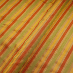 Fitoor – Striped Pure 3-Ply Spun Silk Fabric - Zahra Maham