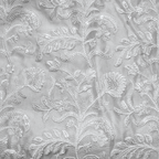GulAyna Élan – Floral Jaal Embroidered Sheesha Silk - Zahra Maham
