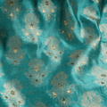Gulnaar – Loom Net Fabric with Golden Zari Bunch - Zahra Maham