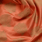 Gulnawaaz – Pure Katan Silk with Floral Bunch - Zahra Maham