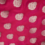 Gulraiz – Pure Poth Katan with Bunch Buti & Rose Gold Zari - Zahra Maham