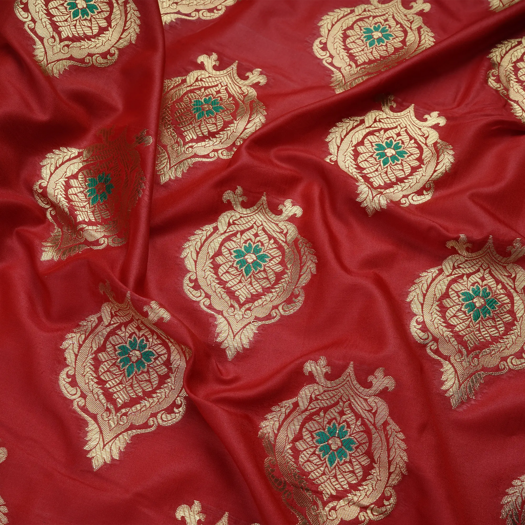 Laraib – Blended Katan Silk with Bunch Pattern::Zahra Maham
