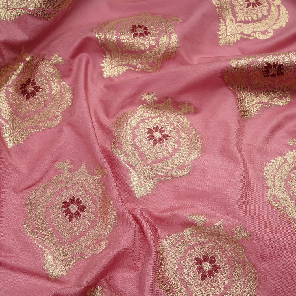 Laraib – Blended Katan Silk with Bunch Pattern::Zahra Maham