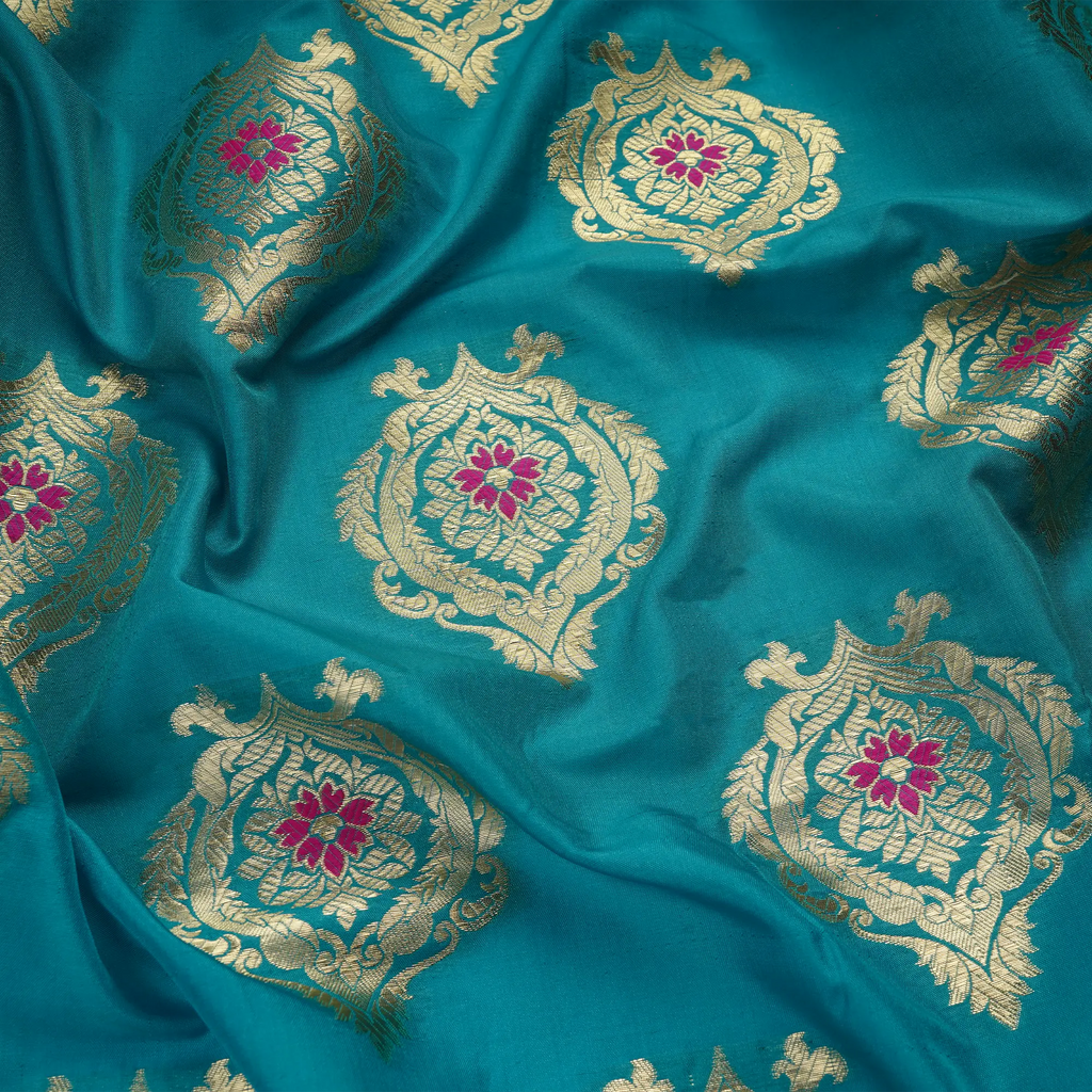 Laraib – Blended Katan Silk with Bunch Pattern::Zahra Maham
