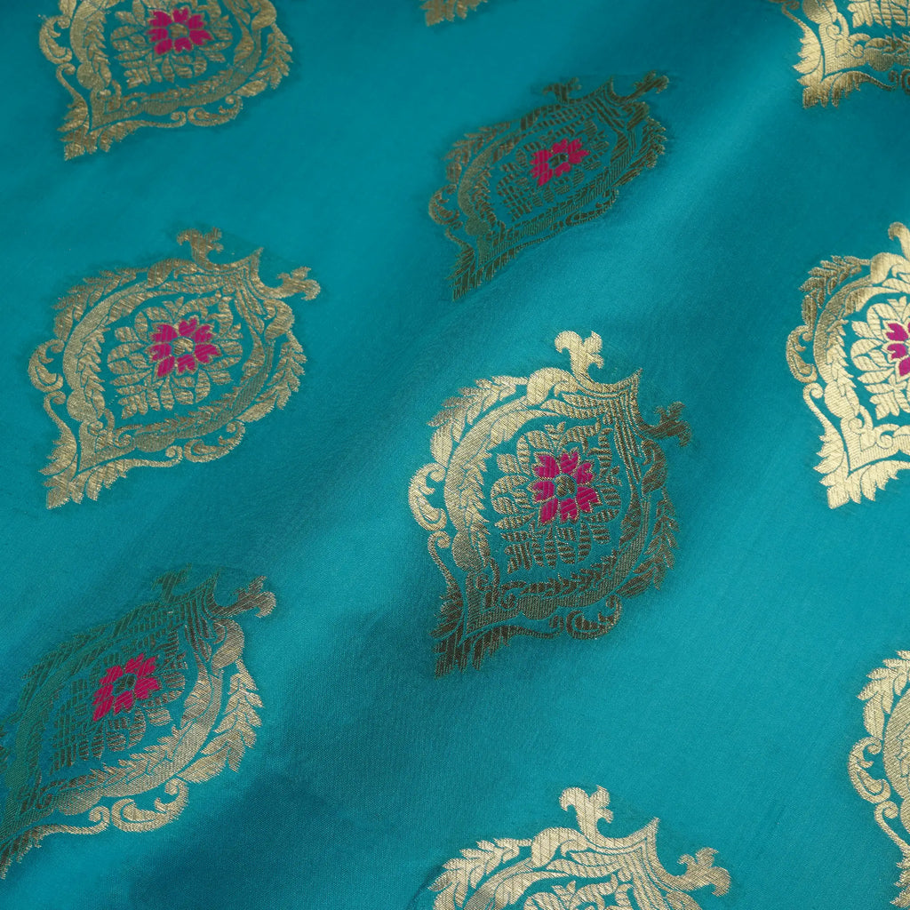 Laraib – Blended Katan Silk with Bunch Pattern::Zahra Maham