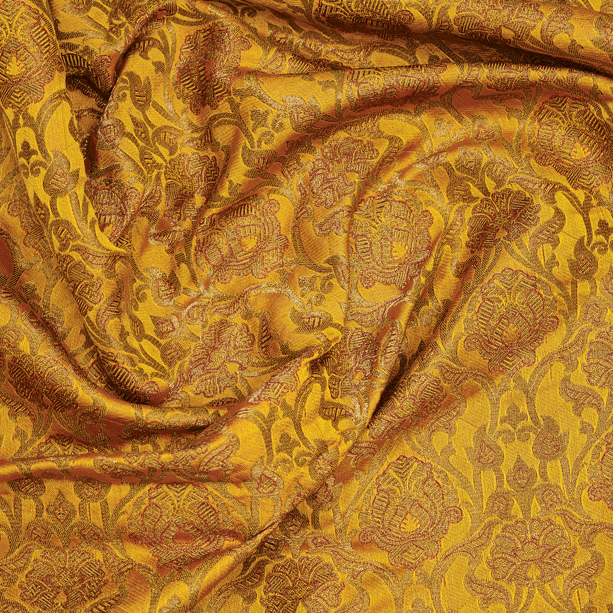 Jalal-e-Zar — Pure Katan Satin (2.5 Yards) - Zahra Maham