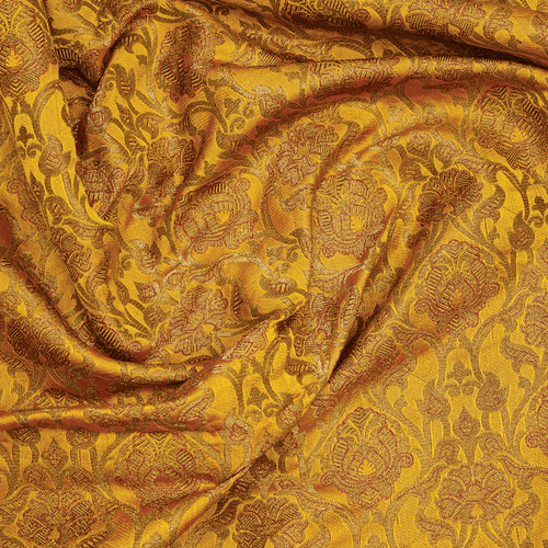 Jalal-e-Zar — Pure Katan Satin (2.5 Yards) - Zahra Maham