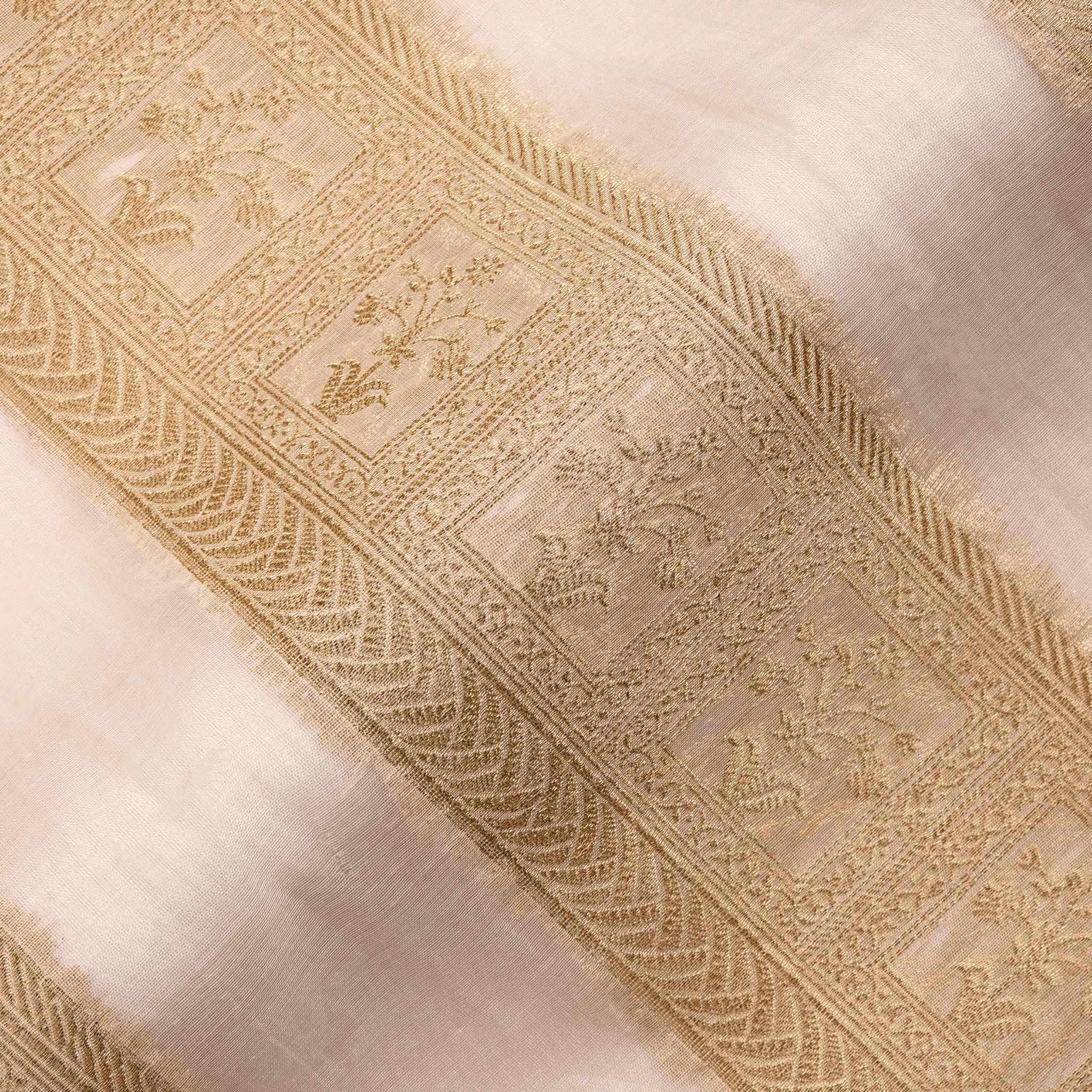 Jhalar – Pure Jamdani Borders - Zahra Maham