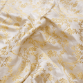 Fleuré Zarafshan – Pure Katan Silk with Floral Jaal