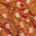 Mehrunisa Fleuristan Katan Silk (Dual Tone Rust)