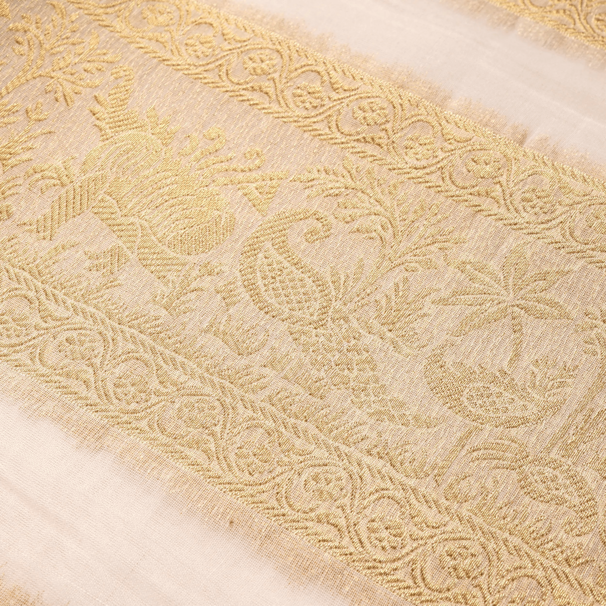 Kinara – Pure Jamdani Borders - Zahra Maham