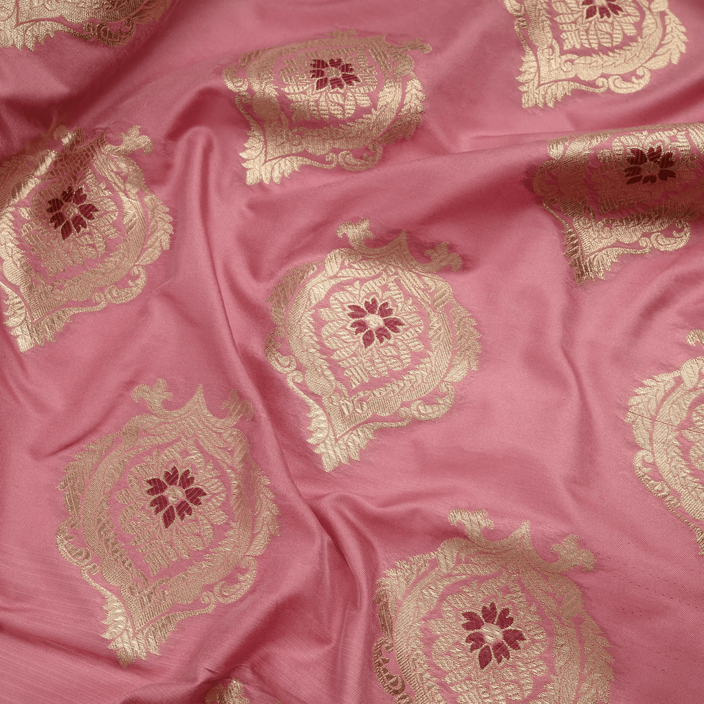 Laraib – Blended Katan Silk with Bunch Pattern - Zahra Maham